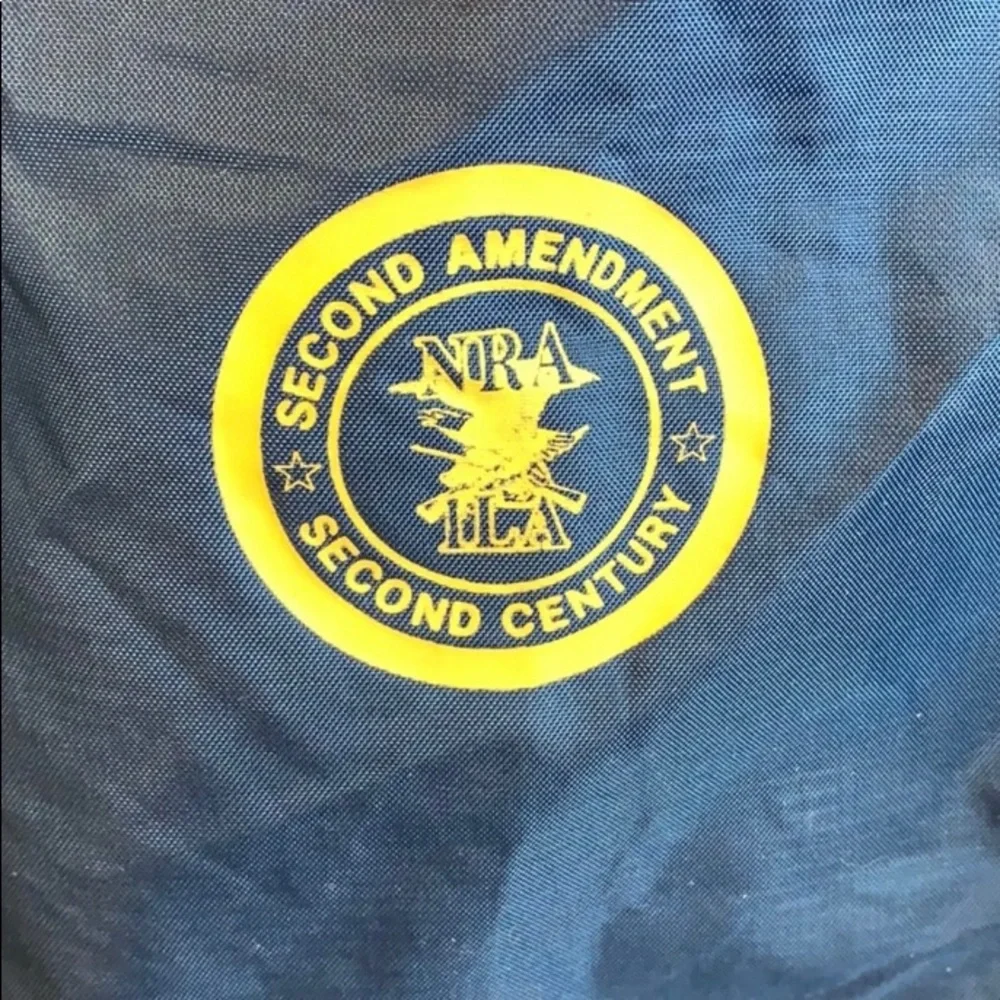 NRA | ILA Second Amendment Second Century | Blue & Yellow Zipper Duffle Bag Tote